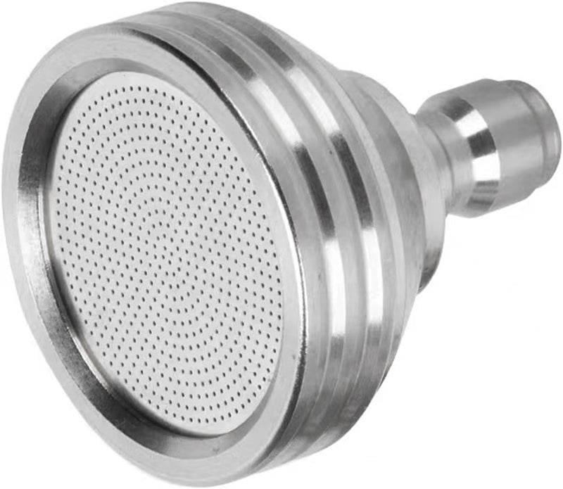 Solivede Stainless Steel Pressure Washer Nozzle Tips Soft Wash Gun Shower Nozzle with Large Spray Head, 1/4'' Quick Connect Adapter for Pressure Washer Gun Car Washing, Tire Detailing, Garden Watering - Image 1